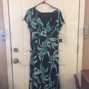 NWT Black and Teal dress